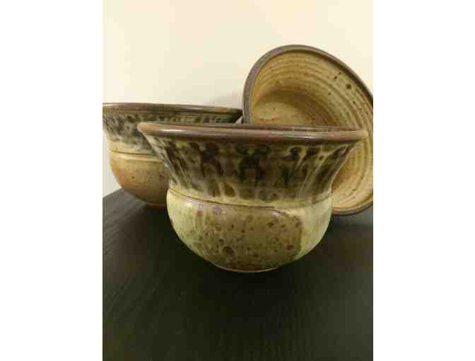 Stoneware mixing/serving bowls