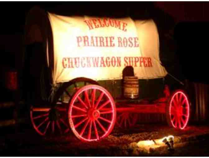 Enjoy Dinner for Two at the Chuckwagon Dinner & Show!
