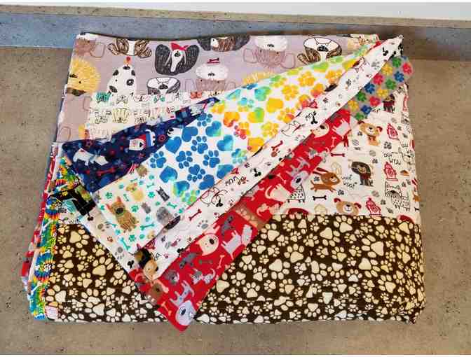 Pup Themed Handmade Quilt (Queen Size - 80' x 80')