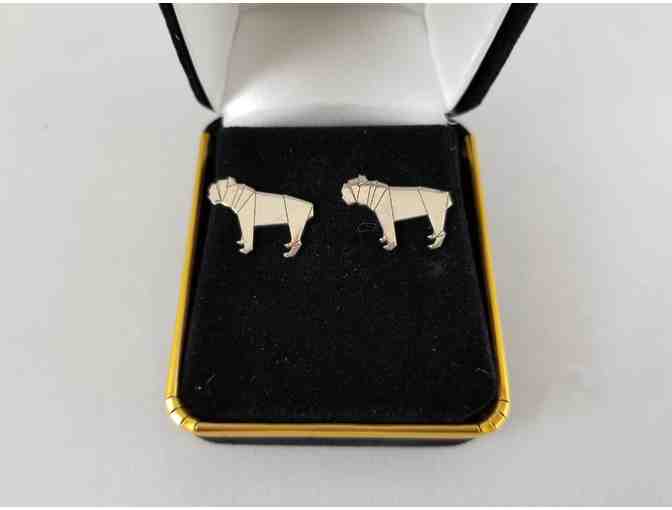 Origami Bulldog Jewelry Set!