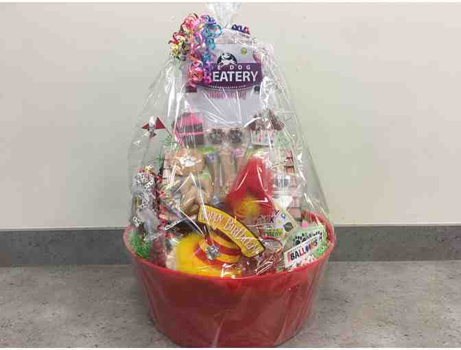 Dog House Gift Basket from The Dog Treatery!