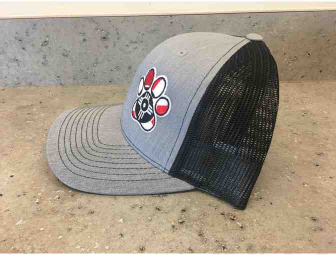 KHS Limited Edition - Grey & Black Wichita Flag Paw Print Hat!
