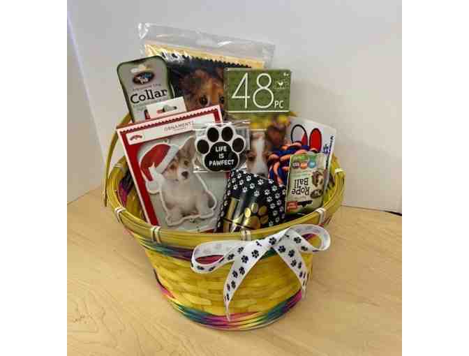 Dog Themed Basket - Photo 1