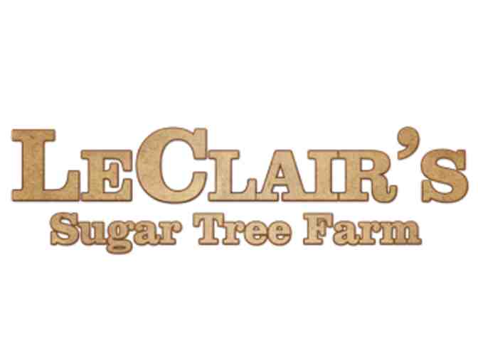 Gallon of Leclair's Sugar Tree Farm Maple Syrup