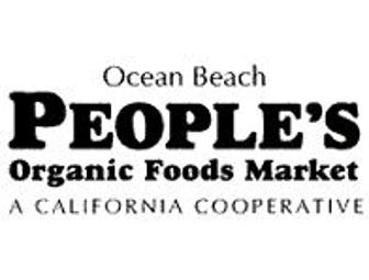 $30 Gift Card to Ocean Beach People's Organic Food Market