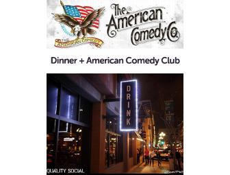 Food + Comedy Night Out in the Gaslamp