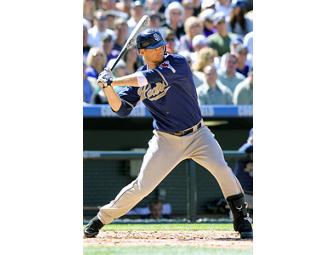 Baseball Bat Signed by Chase Headley, San Diego Padres Third Baseman