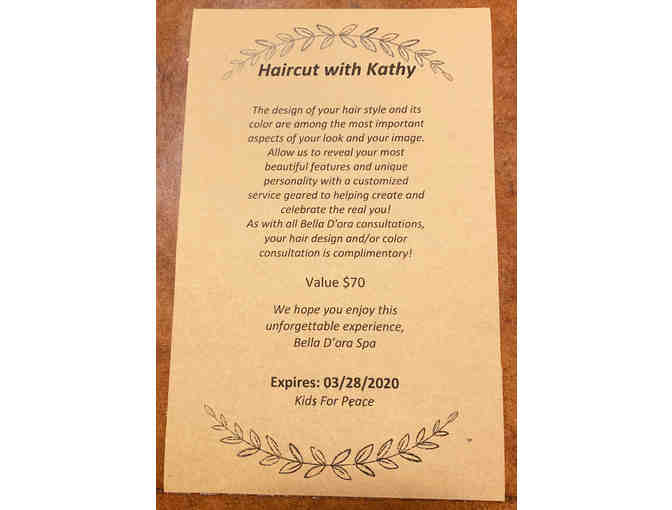 Bella D'ora Spa & Salon - Haircut with Kathy