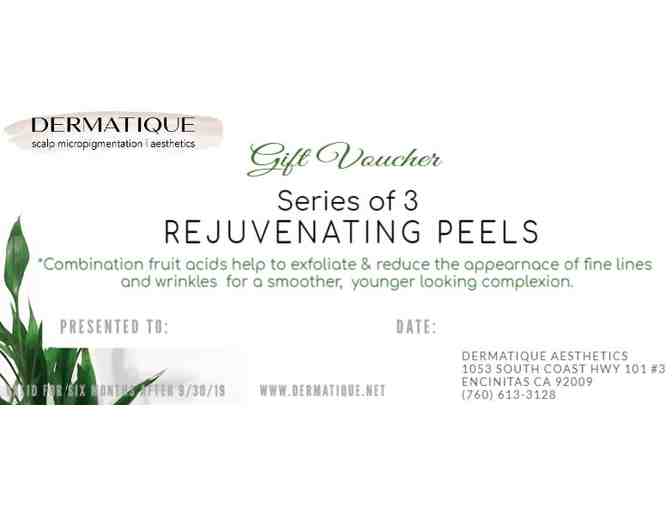 Rejuvenating Peels from Dermatique - Series of 3