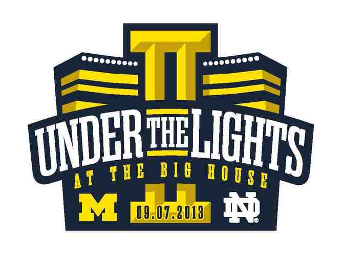 Under the Lights in Style at The Big House - Michigan vs Notre Dame!