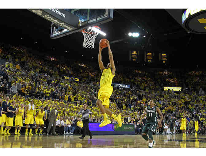 Two Courtside Seats for Big Ten Action at Crisler Arena!
