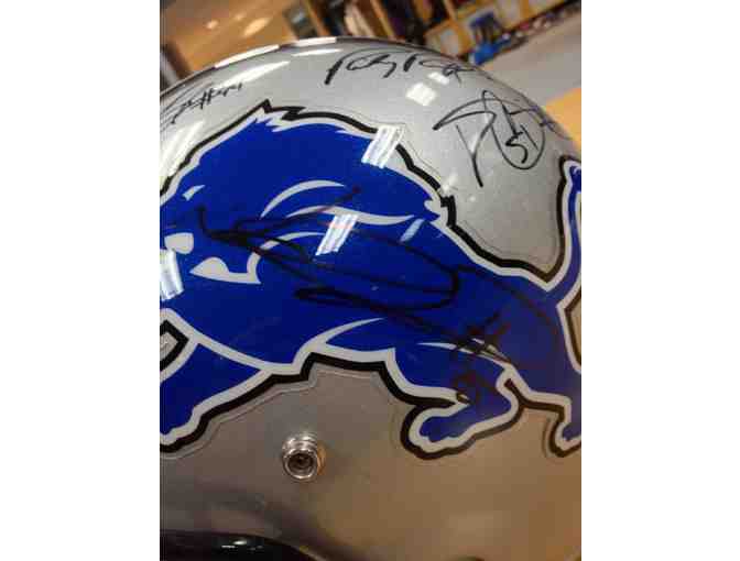 Ultimate Lions Opening Game Package includes Signed Helmet and Sideline Passes