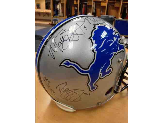 Ultimate Lions Opening Game Package includes Signed Helmet and Sideline Passes