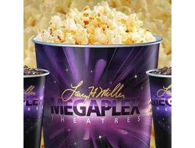 Megaplex Movie Passes and Popcorn Voucher