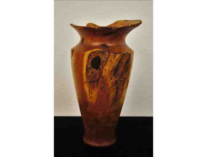Mesquite Wood Vase by Ted Armulowicz