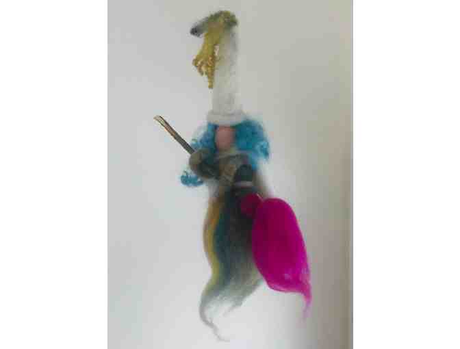 Felted Fairy Ornament