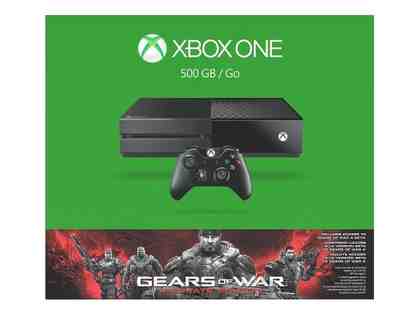 XBOX ONE GAME CONSOLE PLUS GEARS OF WAR: ULTIMATE EDITION