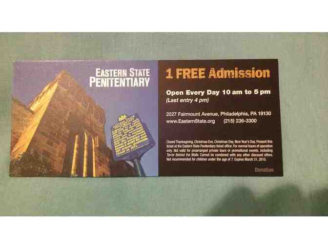 3-Pack of Tickets to Eastern State Penitentiary