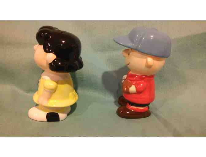 Charlie Brown and Lucy Pair of Salt and Pepper Shakers