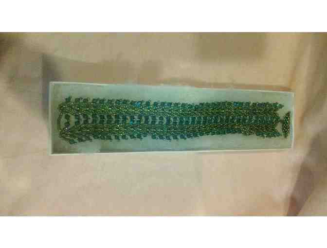 Blue and Green Bracelet