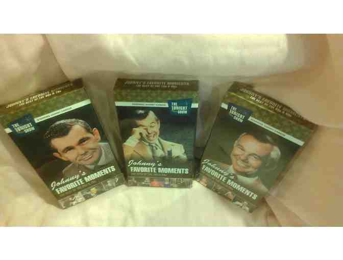 Johnny Carson's Favorite Moments VHS Tape Set