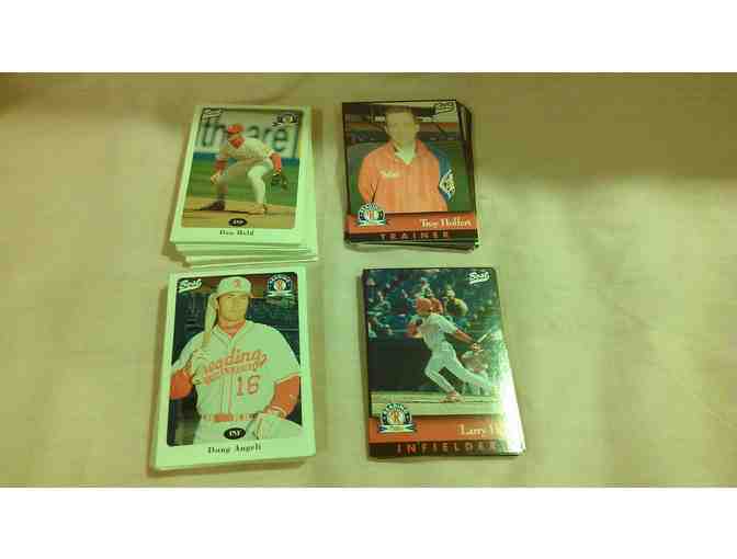 Package of 84 Reading Phillies Baseball Cards