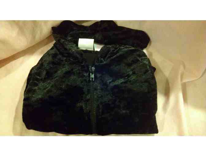 Girl's Black Fleece Sweatshirt