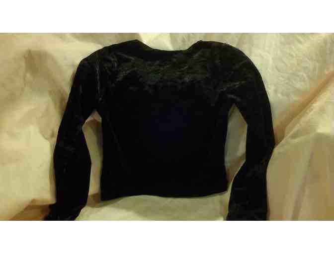 Girl's Black Fleece Sweatshirt