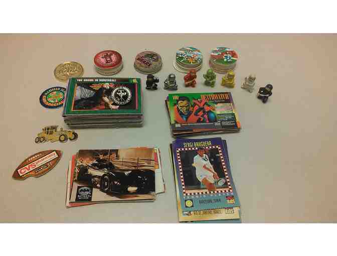 Miscellaneous Pogs, Cards, and Tiny Ninjas