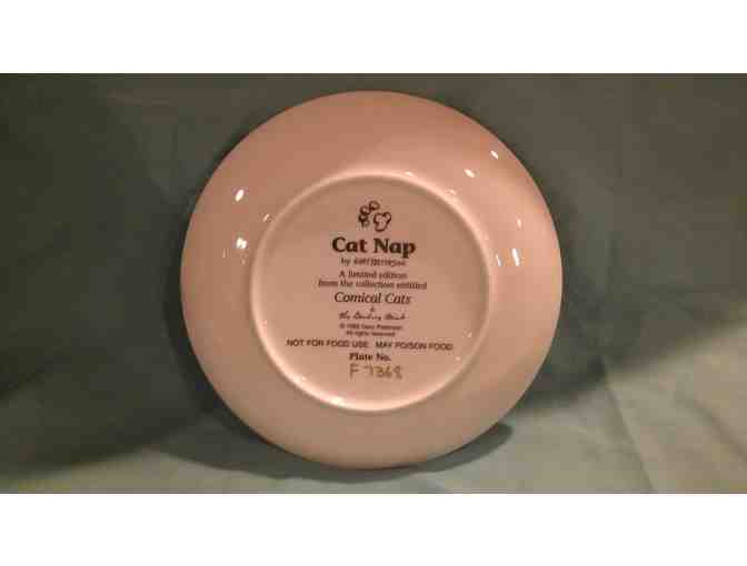 The Danbury Mint - 'Cat Nap' Plate #F7368 by Gary Patterson