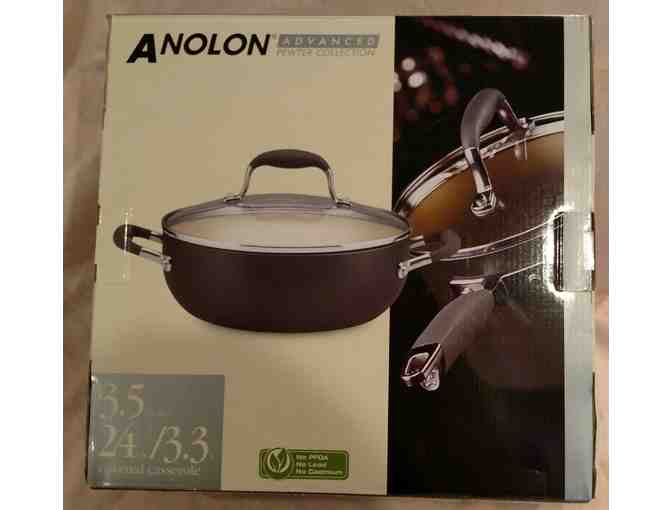 Analon Advance 3.5 Qt. Casserole With Lid