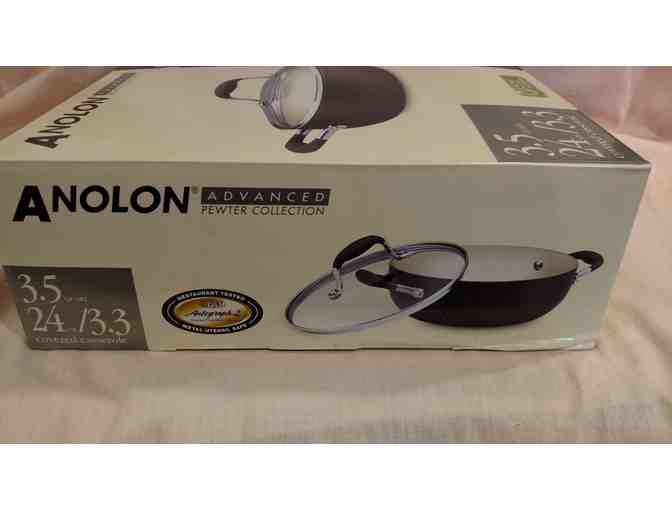 Analon Advance 3.5 Qt. Casserole With Lid