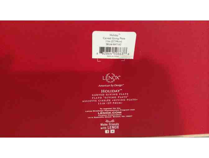 Lenox Plate - 'The Giving Plate'