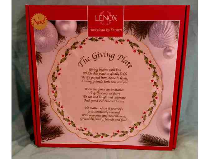 Lenox Plate - 'The Giving Plate'