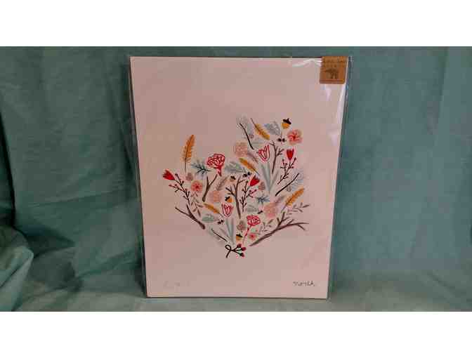 Hand-Painted Art Print