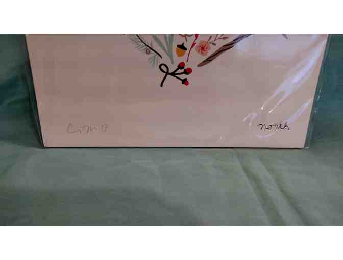 Hand-Painted Art Print