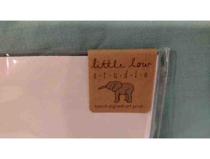 Hand-Painted Art Print