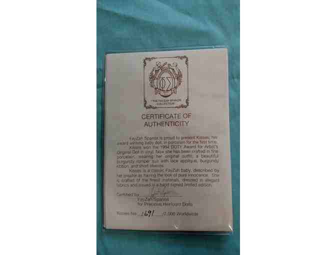 Doll #2 'Kisses' from The Fayzah Spanos Collection