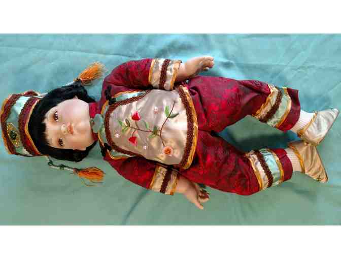 Doll #1 'Pon Pon' from the William Tung Collection