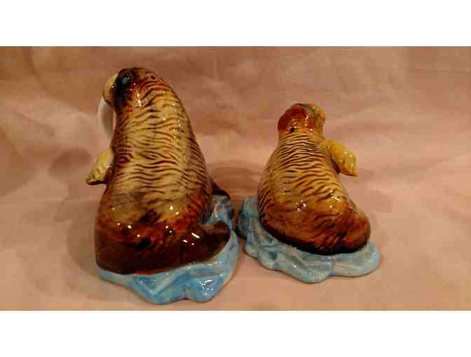 Pair of Walruses Salt & Pepper Shakers