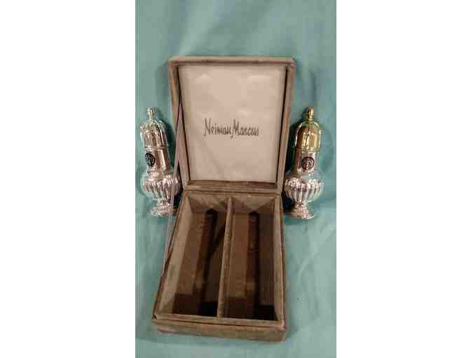 Salt & Pepper Shaker - Silver-plated in Neiman Marcus Box