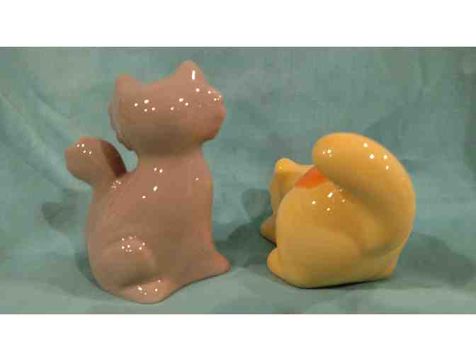 Salt & Pepper Shakers in Box - 'Frisky Business Cats'