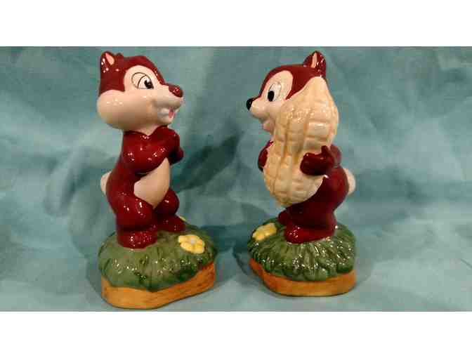 Salt & Pepper Shakers - Chip & Dale