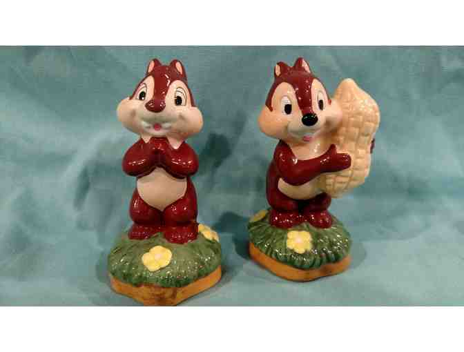Salt & Pepper Shakers - Chip & Dale