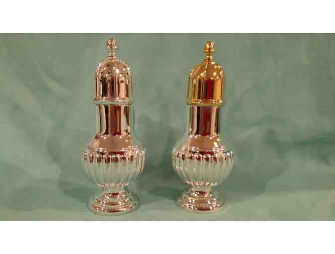 Salt & Pepper Shaker - Silver-plated in Neiman Marcus Box