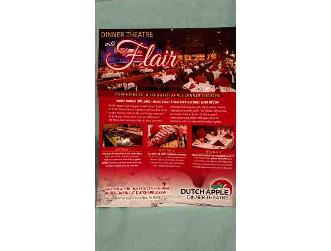 Dutch Apple Dinner Theatre - $55 gift certificate