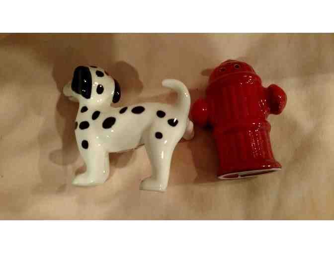 Salt & Pepper Shakers - Dog & Fire Hydrant