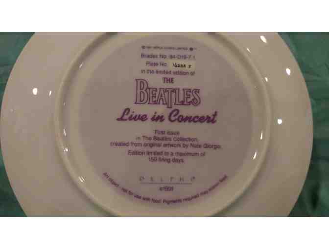 The Beatles Live in Concert Plate