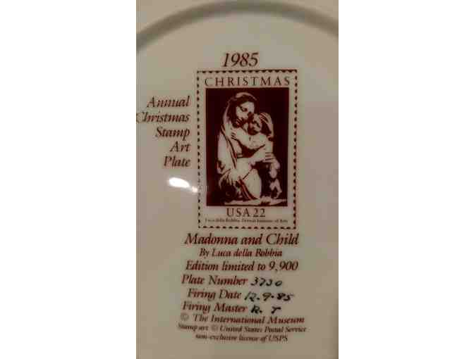 'Madonna and Child' Plate by Luca della Robbia