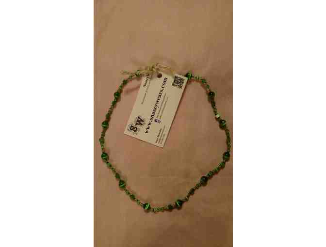 Green Glass Necklace